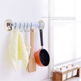 thumbnail image 3 of Gancho para clavos de baño, gancho adhesivo fuerte, gancho para perchero de ropa de cocina, gancho adhesivo fuerte, diseño fácil de usar, 3 of 5
