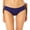 Navy, variant on Women's Noire Side Tie Bikini Bottoms Black Size Large