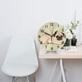 thumbnail image 4 of Zhmjortal Dog Wall Clock 10 Inch Battery Operated Wall Clock Dog Portrait Non Ticking Silent Decorative Clock for Living Room Office Bedroom Home Decor, 4 of 7