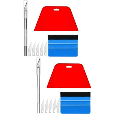 2 Sets Window Film Tint Kit for Car Automotive Tinting Kits Aluminum Alloy