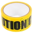 thumbnail image 1 of OULII Warning Sign Sticker Caution Tape Black PE 1Pack, 1 of 8
