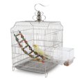 thumbnail image 4 of Tholdsy Caja de alimentación a prueba de derrames para loros, resistente, duradera, resistente a mordeduras, para pájaros pequeños, loro Electrónica, 4 of 5