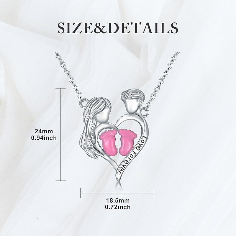 SISGEM Diamond Butterfly Necklace for Women S925 Sterling Silver Lab Grown Diamond Butterfly Necklace for Women Handmade Silver Butterfly Pendant Necklace Jewelry Gift for Mother Her