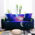 thumbnail image 4 of Outer Space Galaxy Elastic Sofa Cover for Living Room Sectional Corner Stretch Slipcovers Couch Cover Protector Housse Canapé, 4 of 7
