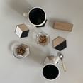 thumbnail image 4 of Portavasos de madera hexágonos Kanija Pintados a mano, 4 of 4
