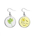 thumbnail image 1 of Pendiente Sol Flor Pendiente Joyas Moda Unbranded M, 1 of 3