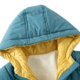 thumbnail image 6 of SILVERCELL Toddler Baby Boys Girls Puffer Jacket Winter Warm Padded Jacket Hooded Coat 2-7 Years, 6 of 12