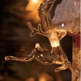 thumbnail image 4 of Christmas Moose LED Light String 59 Inch Reindeer and Snowflake Decorative Fairy Lights Battery Powered PVC String Lights for Indoor Outdoor Holiday Home Decor, 4 of 6