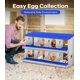 thumbnail image 2 of QinaQin Caja nido para gallinas de 6, 8 o 10 huecos, fabricada en acero galvanizado resistente al óxido, fácil recolección de huevos y limpieza, 2 of 7