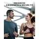 thumbnail image 4 of Auriculares abiertos, auriculares Bluetooth 5.3 de conducción de aire, cómodos para uso prolongado, graves potentes, llamadas claras AI, reproducción de 30 horas, auriculares abiertos IPX6 livianos co, 4 of 5