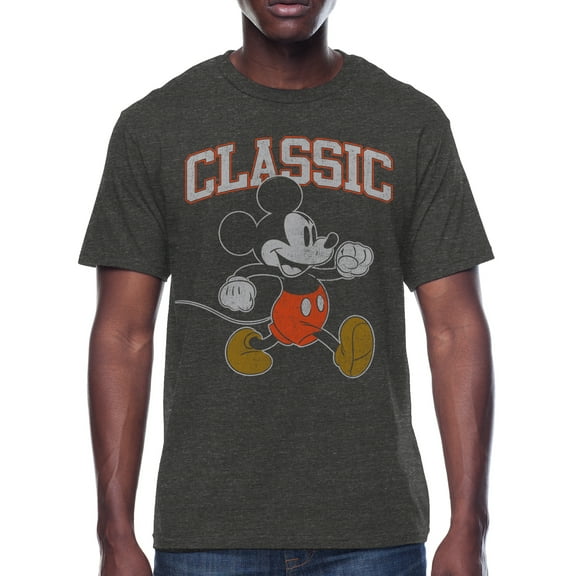 Disney's Mickey Mouse Men's & Big Men's Graphic Tee Shirt, Sizes S-3XL