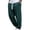 Green, variant on Men Drawstring Elastic Waist Vertical Rib Knit Jogger Pants Rib Ankle Cuff Soft Textured Oversized Urban Skate Streetwear Trousers White S