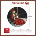 thumbnail image 2 of Goofa The Nightmare Before Christmas Pattern Christmas Tree Skirt with Ties, Christmas Tree Decorations, Farmhouse Christmas Decor Xmas Holiday Decorations-30", 2 of 6