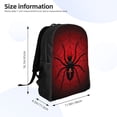 thumbnail image 4 of Haiem Spider on the Web Backpack - Stylish and Durable 15-inch Laptop Backpack with Waterproof Oxford Fabric, 4 of 8
