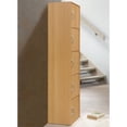 thumbnail image 4 of Pemberly Row Wood Bookcase with 5 Door/5 Shelf in Beech, 4 of 5