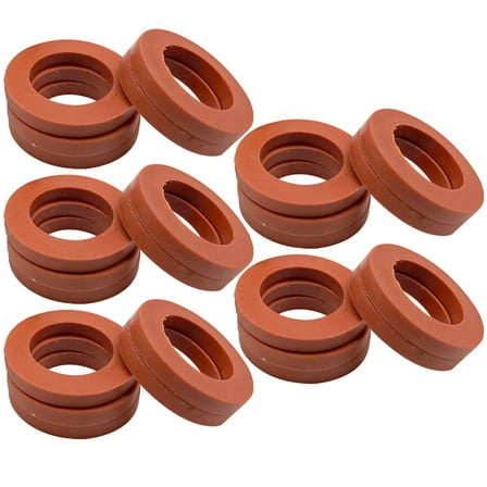 PTOOTP 100Pcs Garden Hose Rubber Washer Seal Gaskets for Easy Faucet and Hose Connection Replacement