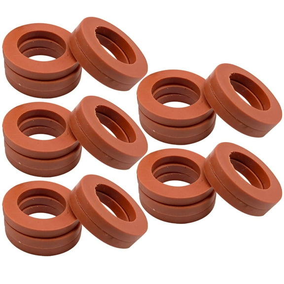 PTOOTP 100Pcs Garden Hose Rubber Washer Seal Gaskets for Easy Faucet and Hose Connection Replacement