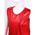 thumbnail image 3 of YIZYIF Big & Little Boys Girls Metallic Cropped Tank Top Dance Performance Gymnastic Tops Costume,Sizes 1-18, 3 of 6