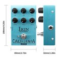 thumbnail image 4 of IRIN Mini Guitar Effect Pedal VOX AC30 Speaker Simulator Cabinet Simulator Guitar Effector Pedal Speaker Simulation for Guitar Bass - California Sound (Light Blue), 4 of 6