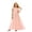 00@Pink388, variant on Girls Formal Chiffon Bridesmaid Wedding Dress Flowy Pageant Party Dress, Sizes 8-13