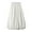 White, variant on WWV Women's Skirt Elastic Waist Lantern Skirt Dress Summer Solid Color Casual Ladies Loose Fit Wedding Skirt Black