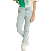 Justice Girls Woven Jean Leggings, Sizes 6-18, Slim & Plus