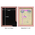 thumbnail image 4 of Vintage Astronomy III -Framed Print w/glass-Sunset Pink, 4 of 7