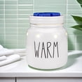 thumbnail image 3 of STAR MOON Rae Dunn Wax Warmer Wax Melt Warmer for Rae Dunn Inspired Decor Mason Jar Wax Warmer with Removable Dish, One More Bulb, Home Fragrance Home Decor, Glossy White (Warm) C95, 3 of 3