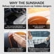 thumbnail image 5 of Umbrella Sunshade Car Thermal Insulation Sunshade Window Sunshade Front Windshield Retractable Sunshade, 5 of 8