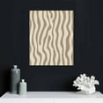thumbnail image 5 of JEUXUS Beige Minimalist Wall Art Decor Neutral Boho Canvas Wall Art Abstract Modern Pictures Painting Line Geometric Wall Art Mid Century Poster Prints Modern Artwork for Bedroom  12x16 in, 5 of 5