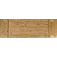 thumbnail image 4 of Jofran Telluride Rustic Distressed Solid Wood 127" Trestle Counter Table with Extension Leaves, 4 of 6