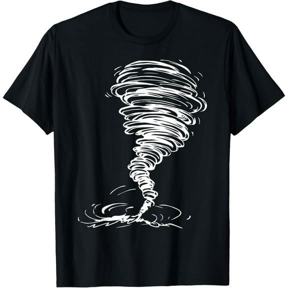 t-shirt While Storm Tornado Twister Hurricane Weather Scary Costume T-Shirt.
