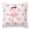 Multicolor, variant on Ballerina Black Hair Ponytails Fabric Decorative Pillow