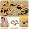 thumbnail image 4 of Kit de construcción de castillos de arena BEIREG con arena mágica, 4 of 6