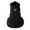 Black, variant on Gytml Dog Winter Jacket, Adjustable Waterproof Dog Warm Coat,Turtleneck Windproof Dog Winter Coat With Zipper, Lightweight Doggy Snow Jacket Pet Coats For Small Medium Large Dogs Army Green-S