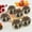 A, variant on 10Pcs Mini Pumpkins for Crafts,Resin Small Pumpkin Decor,Decorative Miniature Pumpkin,Fake Tiny Orange Pumpkins for Decorating in Bulk for Vase Filler,Fall,Thanksgiving