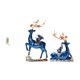 thumbnail image 1 of Organizador de pared plegable con gancho de reno, perchero de resina con forma de alce, toallero con figura de animal, escultura decorativa para baño,, 1 of 8