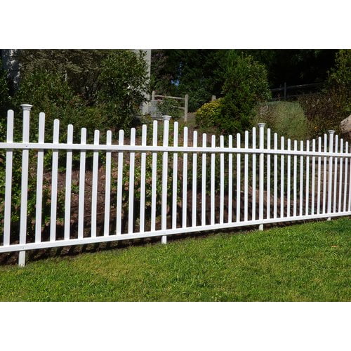 Zippity Outdoor Products 3.5 ft. H x 7.5 ft. W Manchester Semi-Permanent Fence Panel (Set... by