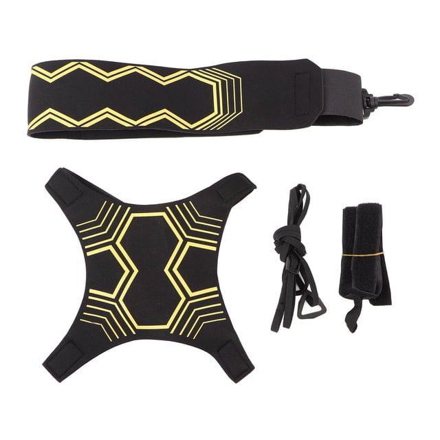 Soccer Trainer,Solo Soccer Trainer Football Soccer Training Equipmentwith Trainer Belt Adjustable Solo Soccer Trainer High-Precision Functionality