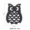 thumbnail image 2 of Juego de salvamanteles con forma de búho: protectores decorativos para la cocina para ollas, sartenes y platos calientes, 2 of 7