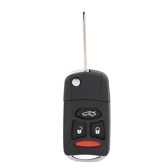 Key, 3 Button Key Fob Shell, Keyless Entry Remote, Remote Flip Car Key Fob Case Folding For CHRYSLER Car Men Key