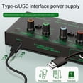 thumbnail image 4 of 6 Channels Mini Headphone Amplifier HA400 Ultra-Compact Stereo Audio Amplifier Earphone Amp for Music, 4 of 5