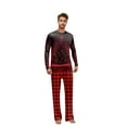 thumbnail image 2 of Onlypjs Matching Family Christmas Pajamas Set for Men, Women and Couples – Holiday Plaid Tree Print Sleepwear, 2 of 5