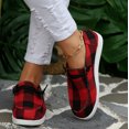 thumbnail image 6 of Women's Lightweight Comfort Walking Shoes, Flat Canvas Casual Breathable Lining Non Slip Sole, Classic Slip on Sneakers for Everyday Walking, 6 of 8