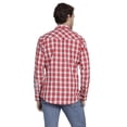 thumbnail image 3 of Camisa Vaquera Hombre Wrangler Regular Fit Manga Larga 927 rojo CH, 3 of 5