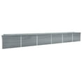 thumbnail image 1 of vidaXL Jardinière Surélevée de Jardin en Acier Galvanisé 600x80x45 cm Gris, 1 of 4