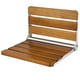 thumbnail image 3 of Asiento plegable para banco de ducha, banco de ducha montado en la pared, asiento de ducha plegable con rodamiento de acero inoxidable para ducha interior, sala de sauna, baño público, 3 of 8