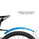 thumbnail image 2 of Para Bicicleta, Guardabarros Delantero Y Trasero Con Luz Trasera Para Bicicleta De Montaña, Bicicleta De Carretera Eigraketly OD009739-01, 2 of 7