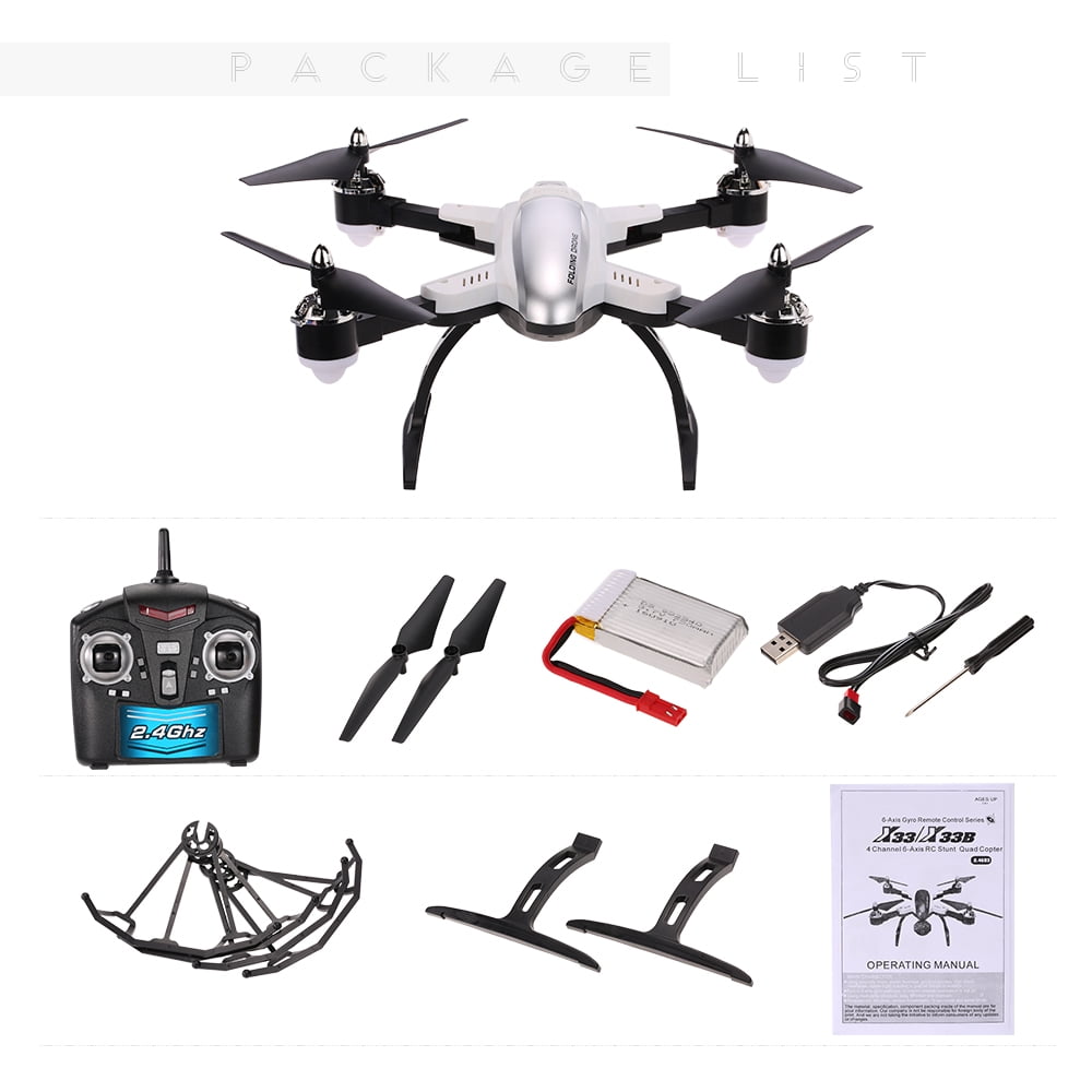 Folding drone x33 discount
