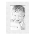 thumbnail image 2 of ArtToFrames 14" x 22" White Shatter Modern Picture Frame, 14x22 inch White Wood Poster Frame (WOM-5270),  Pack, 2 of 7